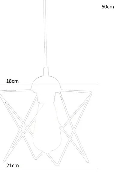 Čierne závesné svietidlo – Opviq lights
