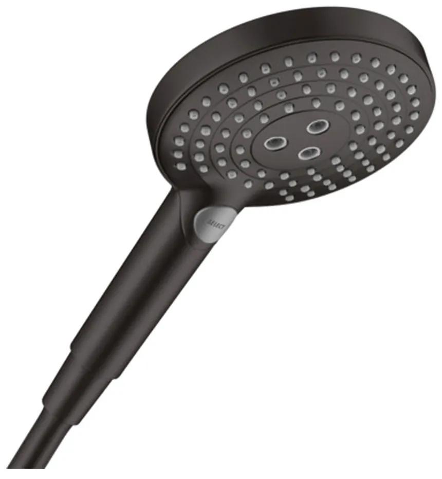 Hansgrohe Raindance Select S - Ručná sprcha 120 3jet, čierna matná 26530670