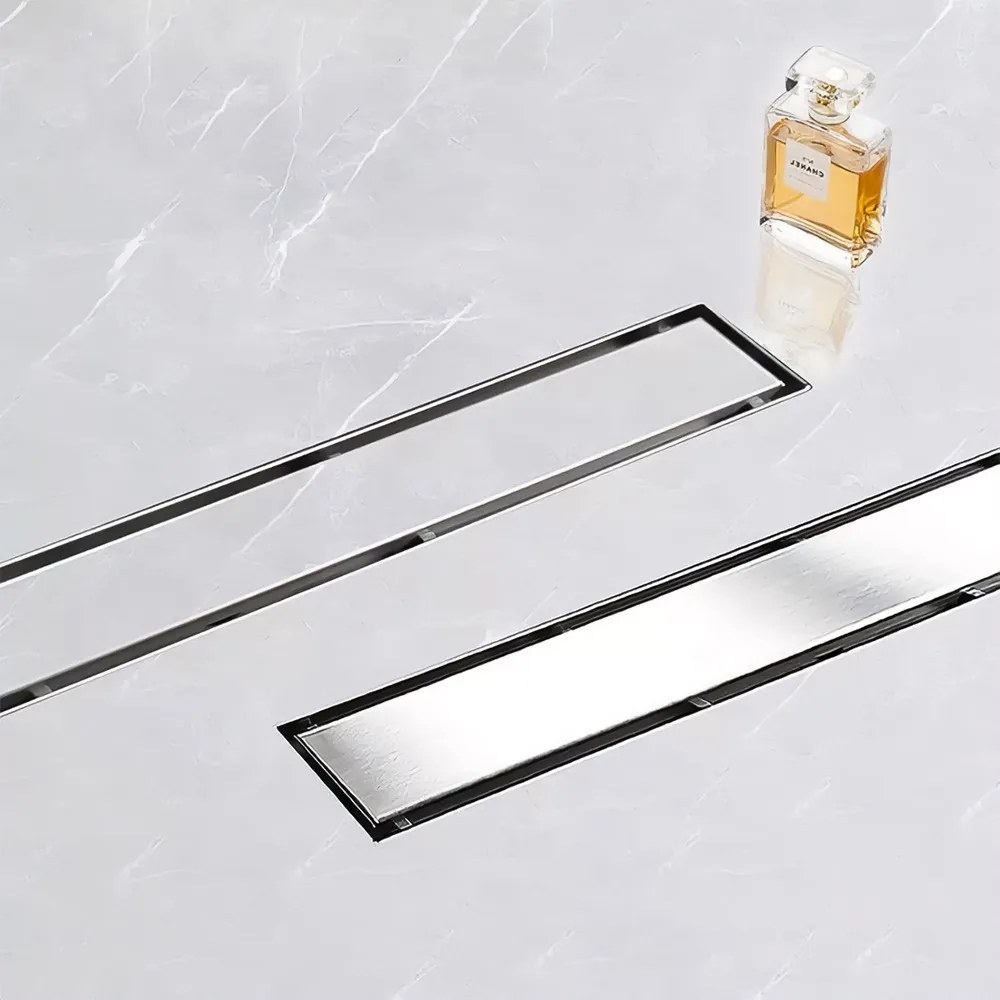 Lineární odtokový žlab Rea Neox 60 cm stříbrný