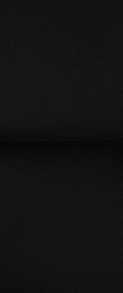 Barová stolička Los Angeles - zamat, chróm rám - čierna