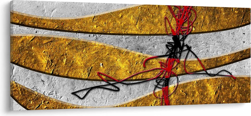 Abstraktný obraz (120x50 cm)