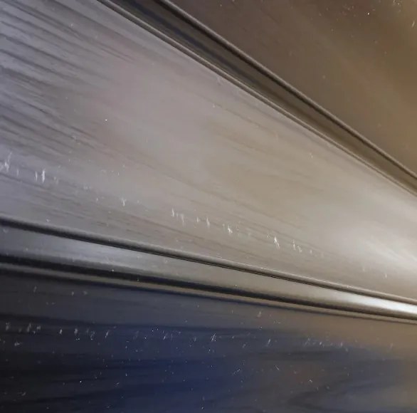 Skladacie dvere 004 08 čierny dub 90 cm - s poškodením