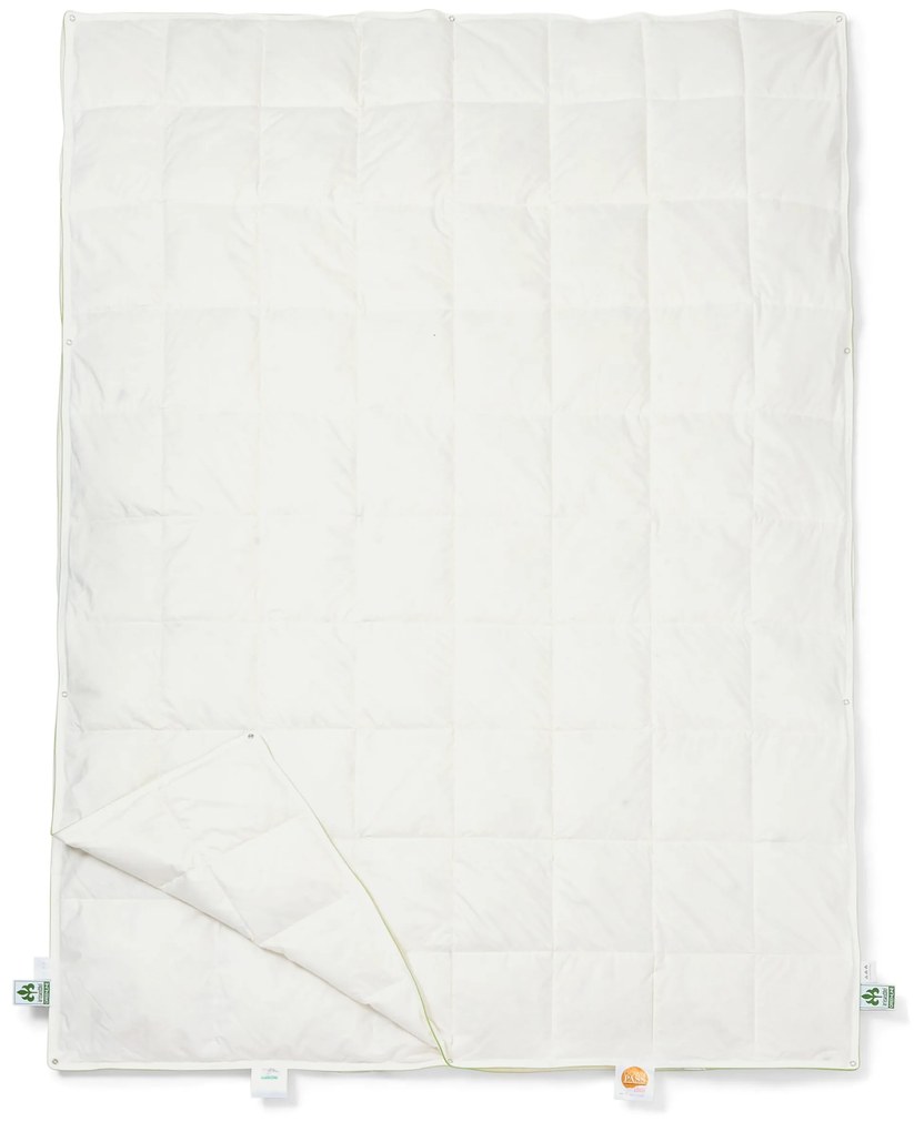 Celoročná páperová prikrývka irisette® greenline, štandardná veľkosť