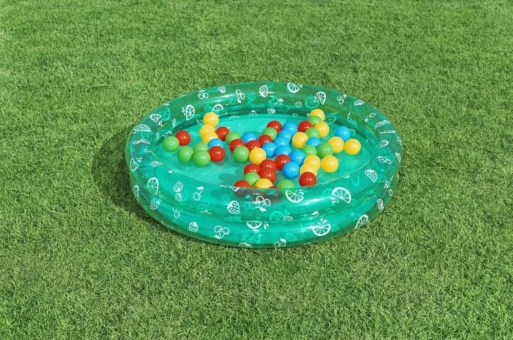Bestway 51141A Nafukovací bazén s loptičkami (50ks), priemer 91 cm
