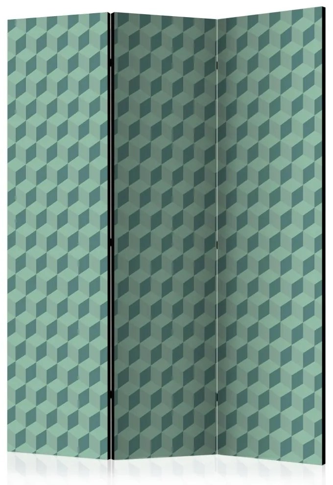 Artgeist Paraván - Monochromatic cubes [Room Dividers]
