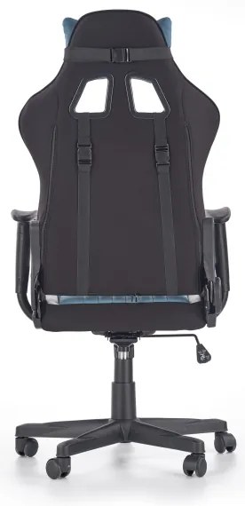 Kancelárska stolička KODA svetlosivá/modrá