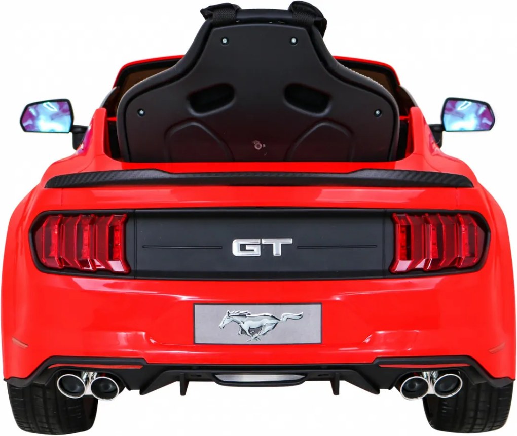 Ramiz Ford Mustang GT auto na batérie pre deti Červená