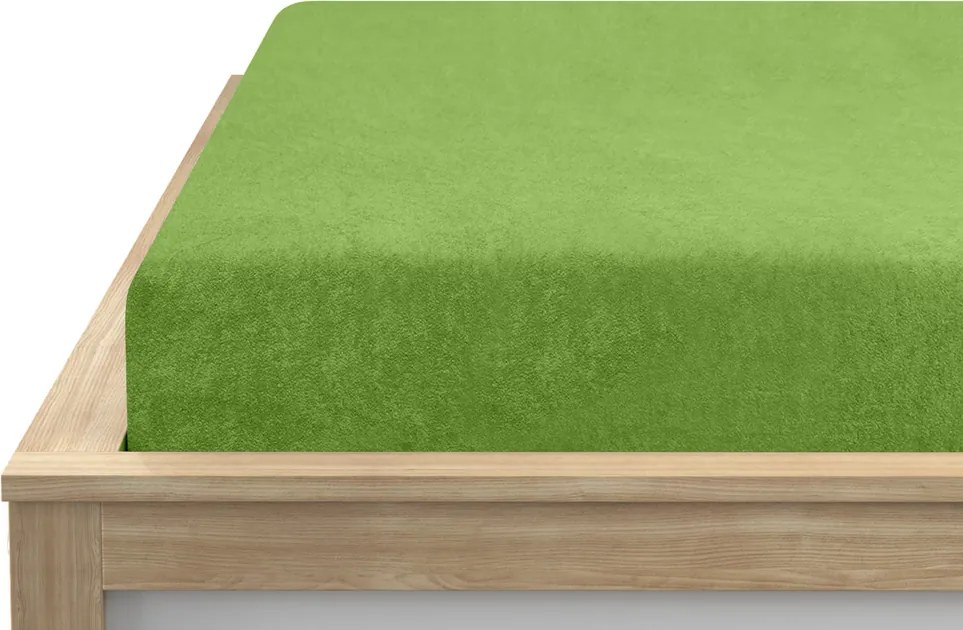 Froté plachta POLY zelená 90 x 200 cm