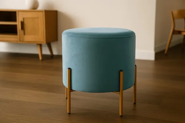 Taburetka GLOW modrá PHO3925