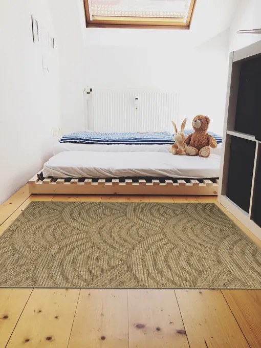 Koberec ELLA ST022A hnedý / béžový