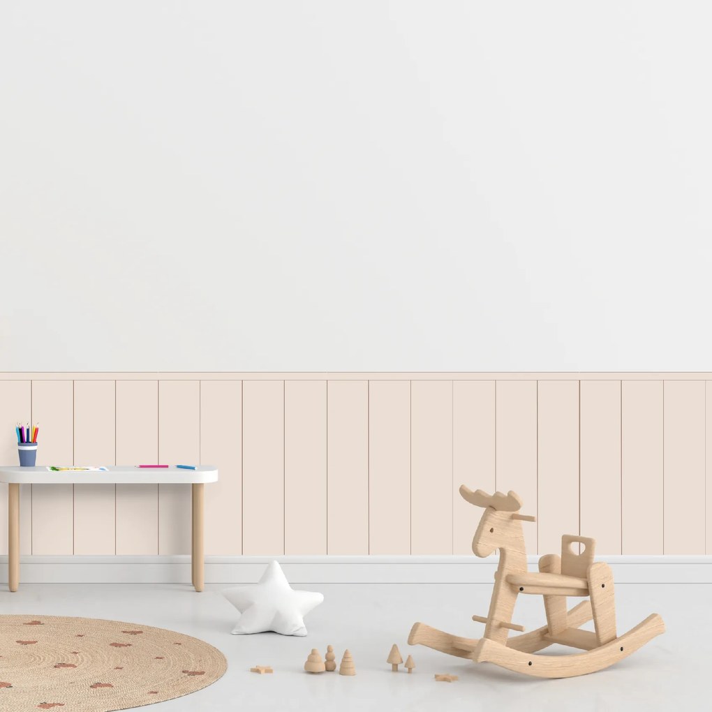 60x100cm Obdĺžnik - Hnedá farba - textilná nálepka na stenu Farba: Bledá, Veľkosť: 60 cm