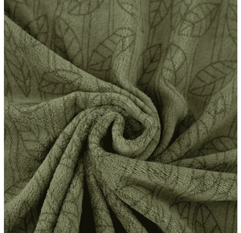 Plachta mikroplyš GRENA 90x200 cm zelená