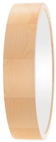 Stropné svietidlo CLEO 4xE27/24W/230V pr. 47,5 cm borovica