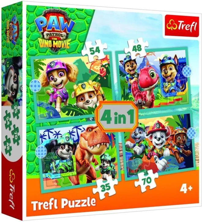 Puzzle 4v1 Labková patrola