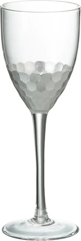 Pohárik na biele víno Silver - Ø 7,5 * 21,5 cm