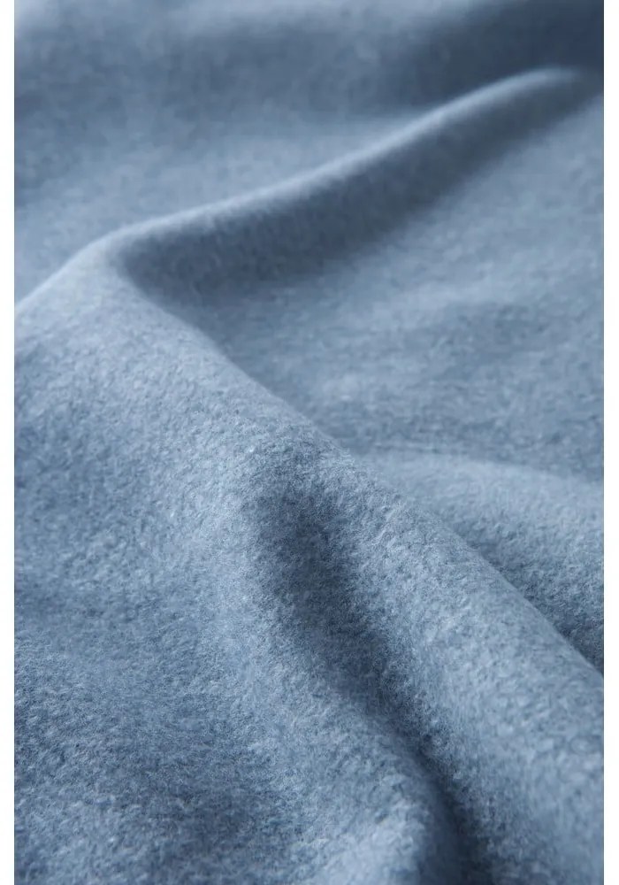 Modrosivá deka s podielom bavlny Euromant Basics, 140 x 180 cm