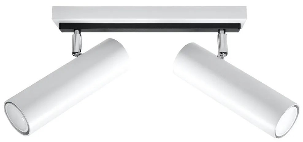 Bodové svietidlo DIREZIONE 2xGU10/40W/230V biela