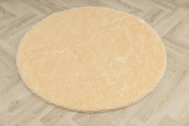 Kúpeľňový koberček Malmo béžový, kruh