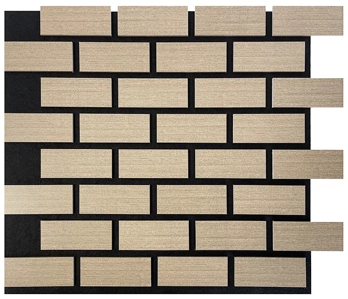 Akustický dekoračný panel Klinker Sonoma Oak 67x58 cm