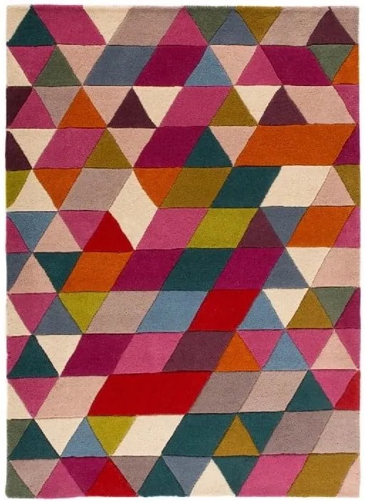 Vlnený koberec Flair Rugs Illusion Prism, 80 × 150 cm