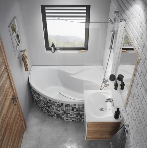 Ravak X070046 - Termostatická vaňová batéria TERMO lesklý chróm