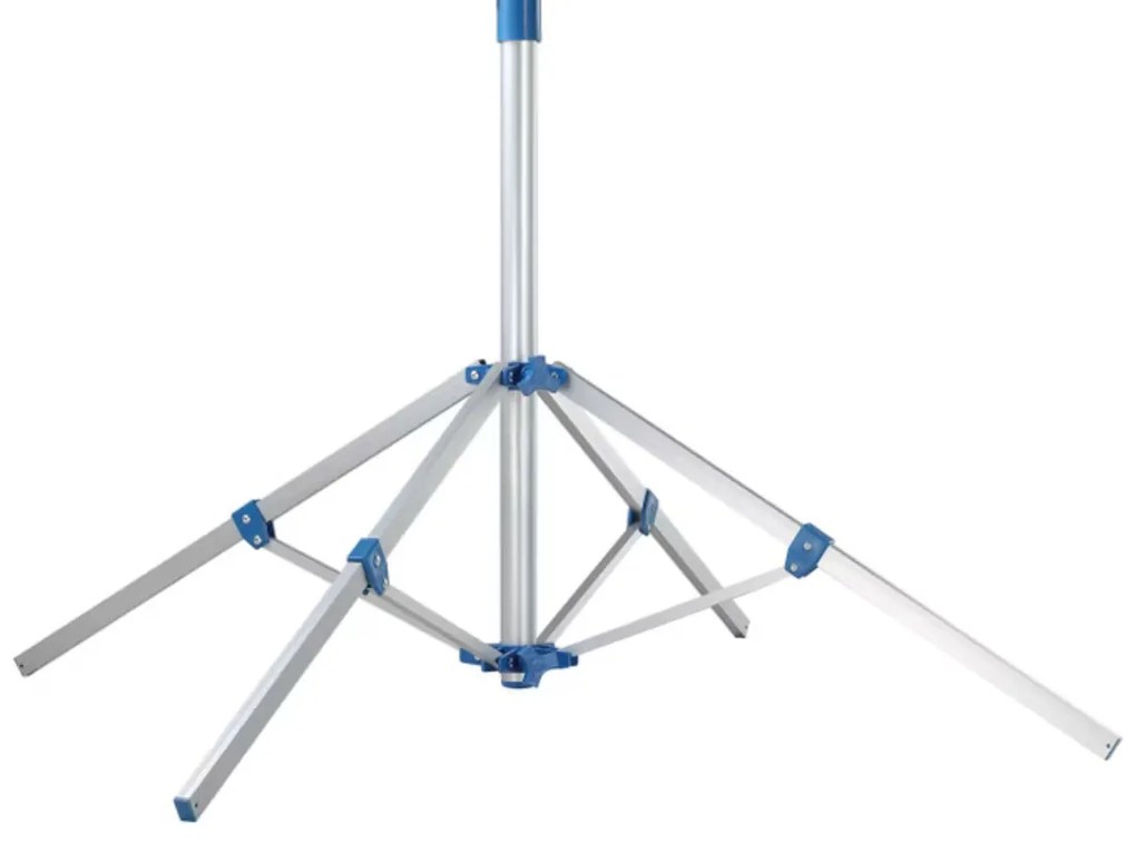 Hliníkový sušiak na bielizeň FALCO, 103×168 cm, strieborná Monzana