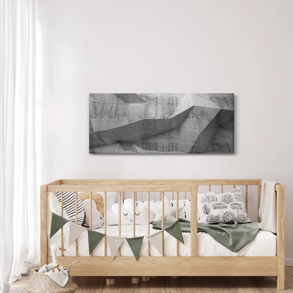 Obraz - 3D stena (120x50 cm)
