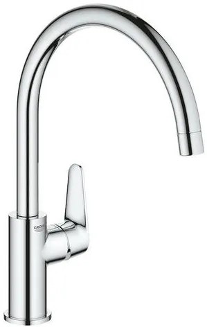 Drezová batéria GROHE Start Curve s otočným ramienkom chróm 31554001, 1 ks