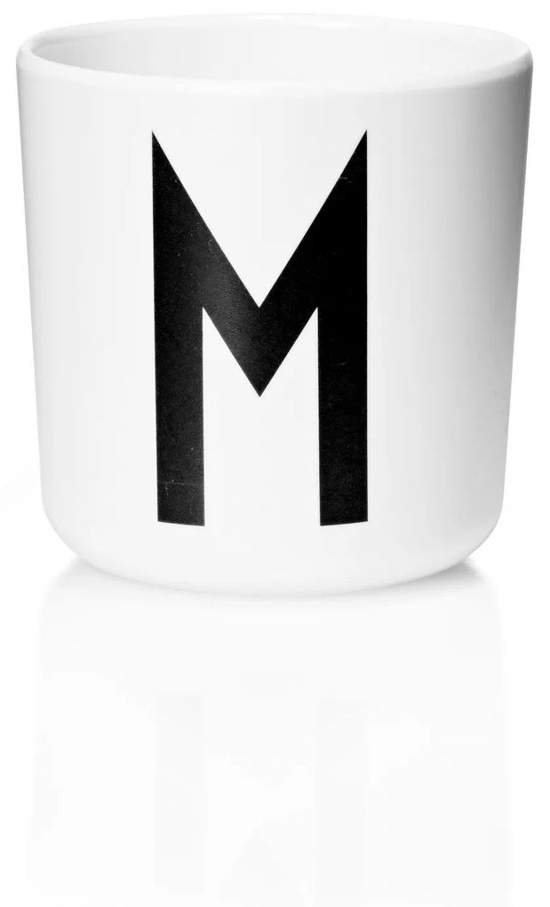 DESIGN LETTERS Detský melamínový hrnček Letters 200 ml U