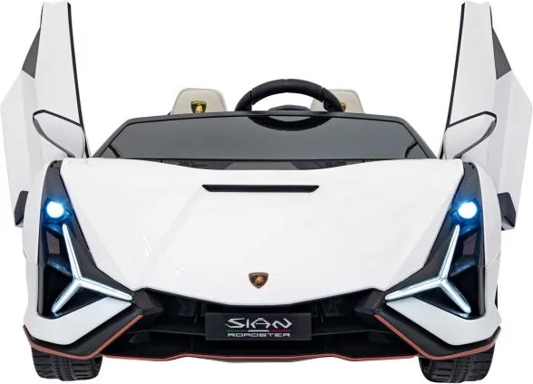 Elektrické autíčko Lamborghini SIAN biele