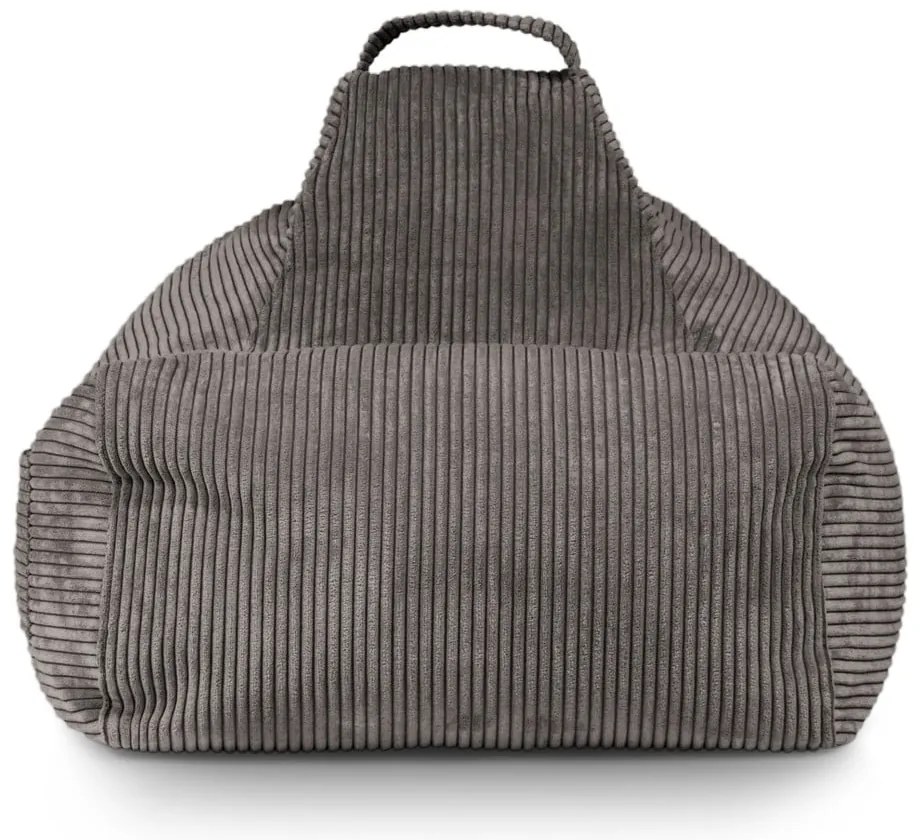 Modrý menčestrový detský sedací vak Game Amuse – SLOWDOWN