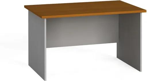 Kancelársky písací stôl rovný 120 x 80 cm, čerešňa