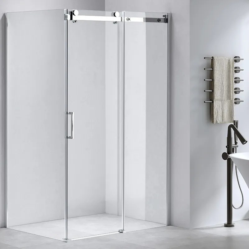 BPS-koupelny Obdĺžnikový sprchovací kút HYD-OK203C 120x80 chróm/transparent - bez vaničky