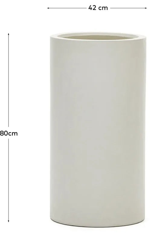 Kvetináč z cementu ø 42 cm Aiguablava – Kave Home