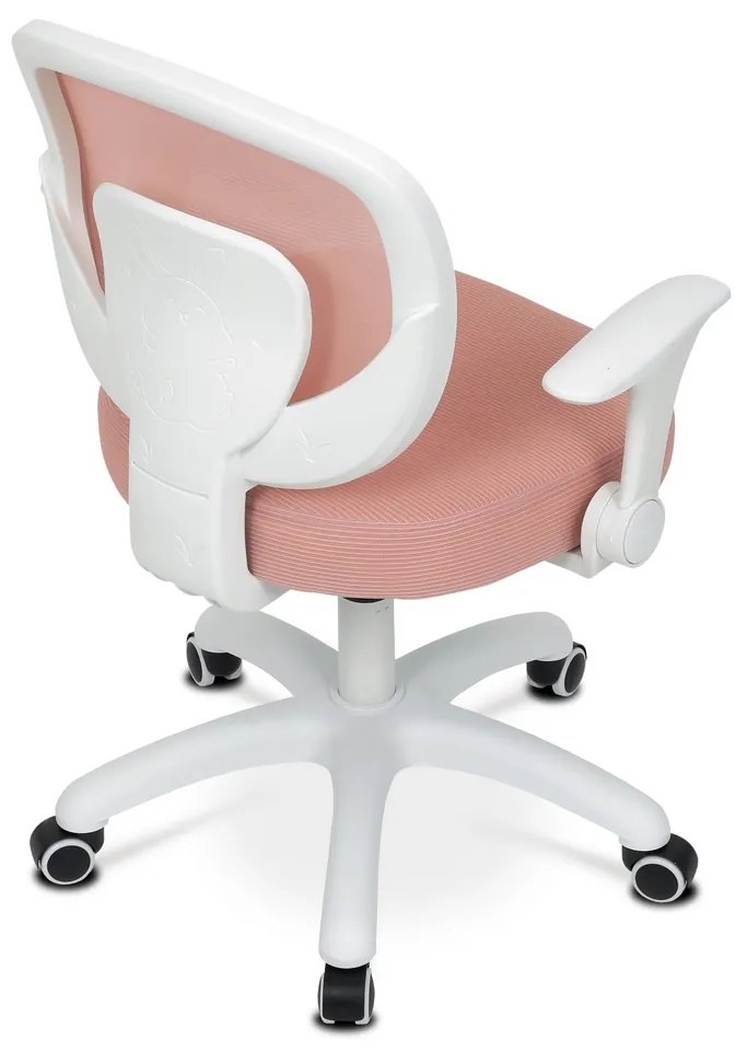 Autronic KA-K1062 PINK Kancelárska stolička,ružová