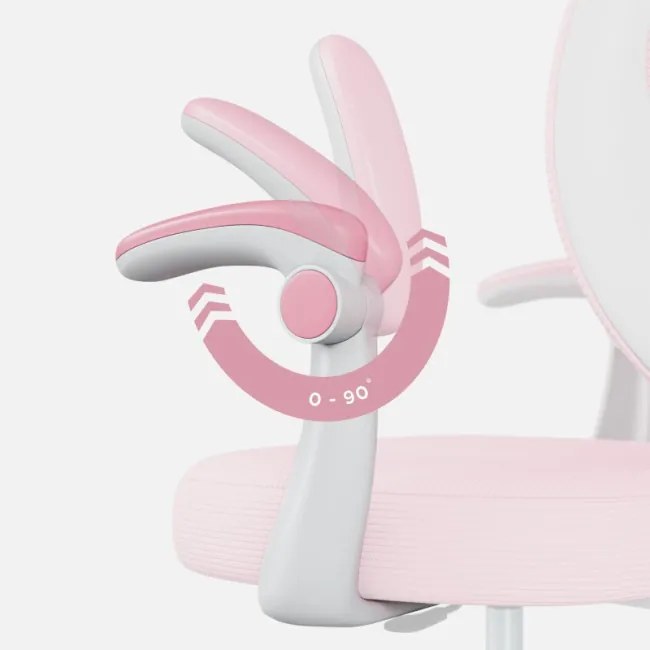 Detská otočná stolička Mark Adler Junior 3.1 Pink