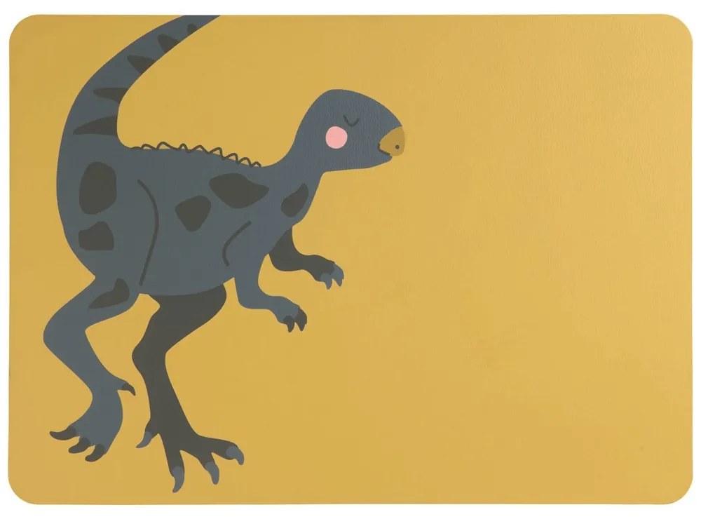 Prostírání Asa Selection "Xiaosaurus Xabi" 33x46cm žluté