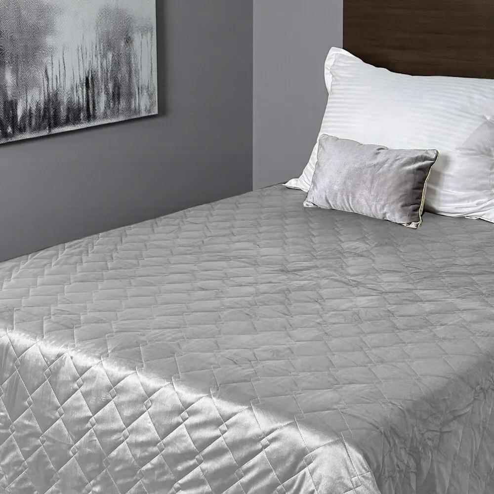 Prehoz na posteľ TORMA GREY 220x240 cm