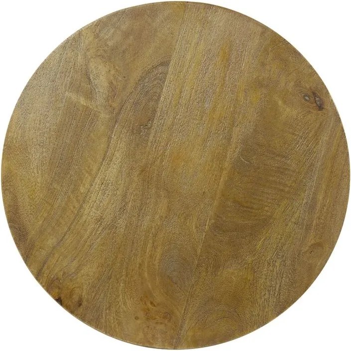 Okrúhly drevený bistro stolík Bicaba - Ø50*55 cm
