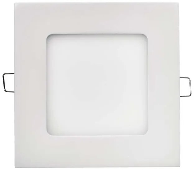 LED panel 120×120, štvorcový vstavaný biely, 6W neutrálna b. 70991