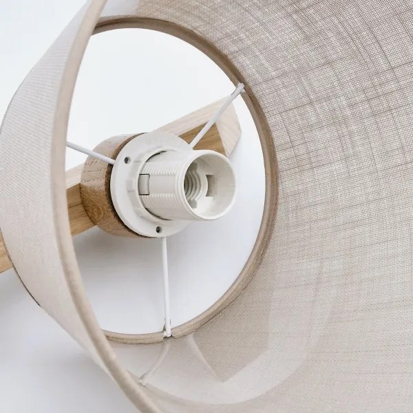 Nástenné svietidlo ANTONIO 1xE14/40W/230V dub