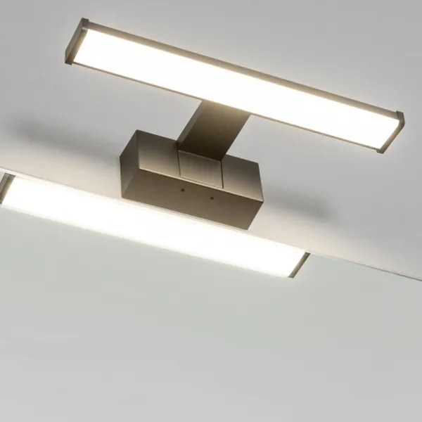 Brilagi - LED kúpeľňové osvetlenie zrkadla VESTRA LED/6W/230V 30 cm IP44 čierna