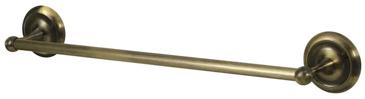 Erga Deco, 1-ramenný držiak na uteráky 610 mm, antická mosadz, ERG-00409