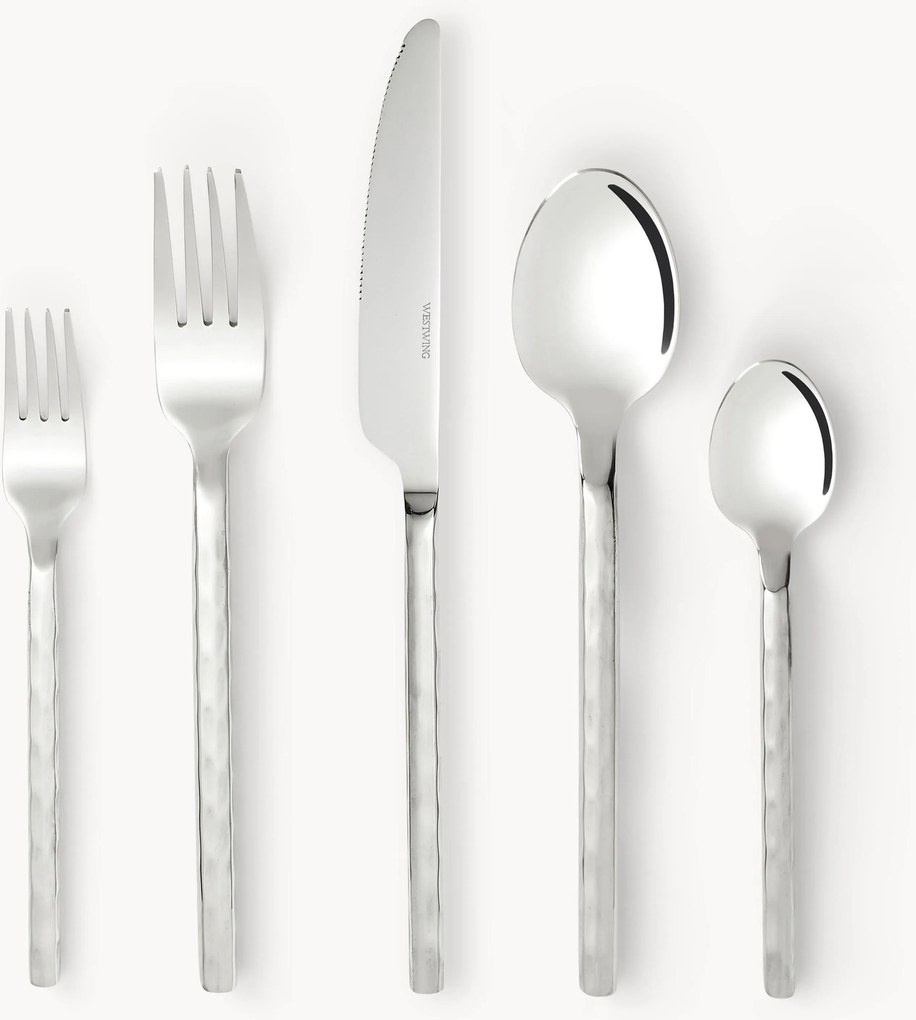 Súprava príborov's vysokým leskom Miles, 4 osoby, 20 ks