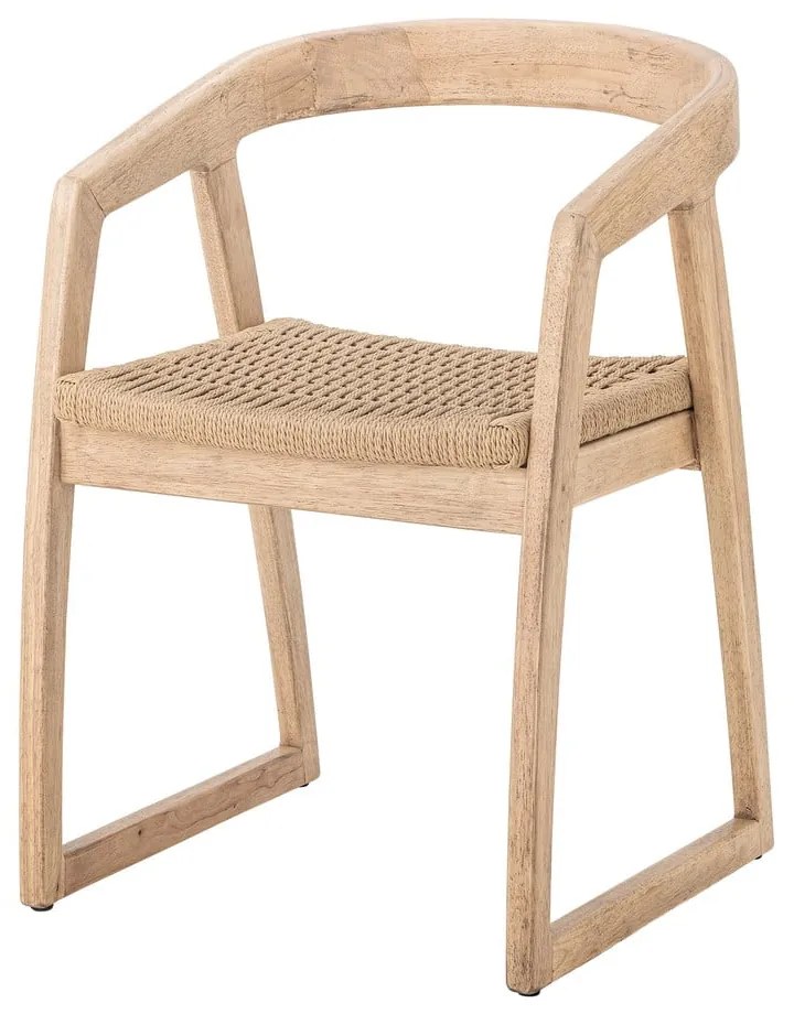 Jedálenská stolička z kaučukového dreva v prírodnej farbe Serrone – Bloomingville