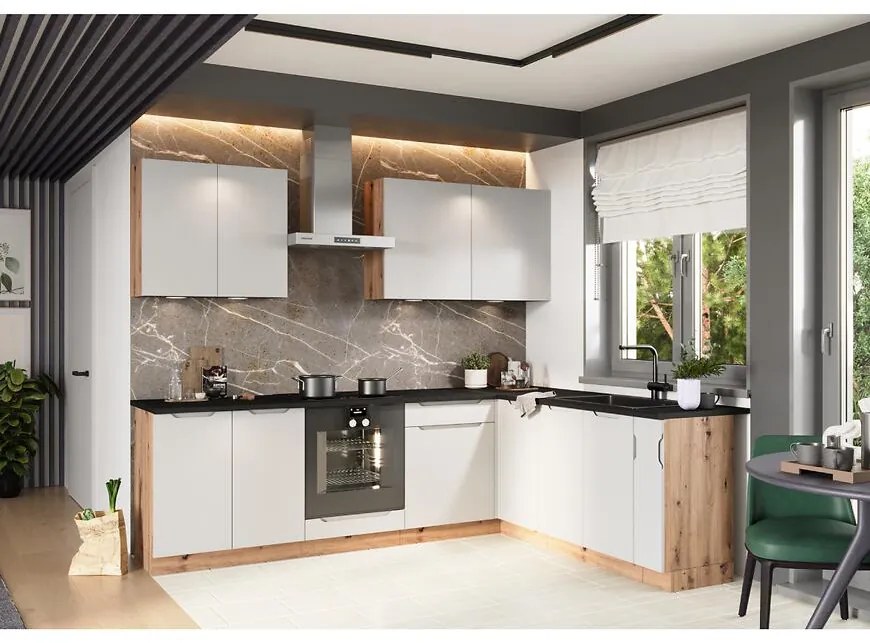 Kuchynská linka Isabel 200/260 sivá/artisan