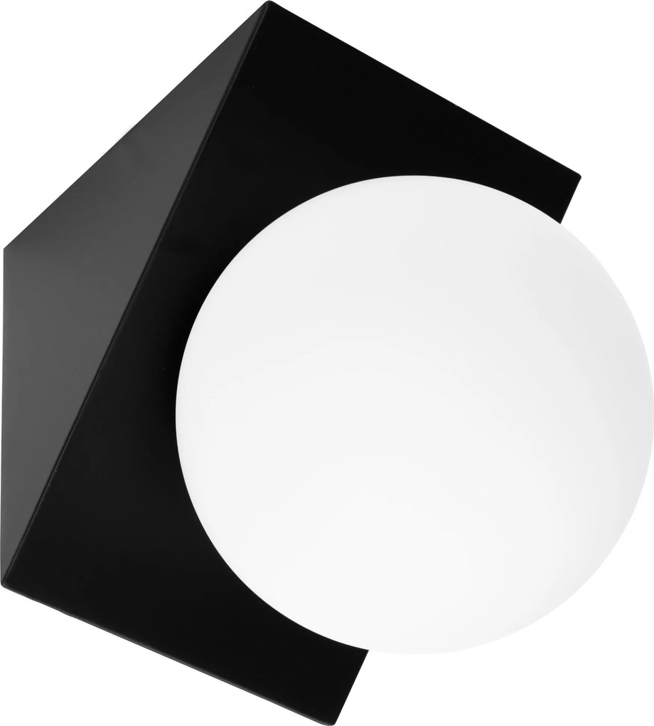 Toolight Toolight, nástenné svietidlo 1xE27 APP1227-1W, čierna matná, OSW-40116