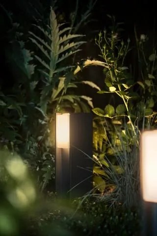 PHILIPS HUE Vonkajšie stojacie LED chytré svietidlo HUE TURACO, 9,5 W, teplá biela, hranaté, šedé, IP44