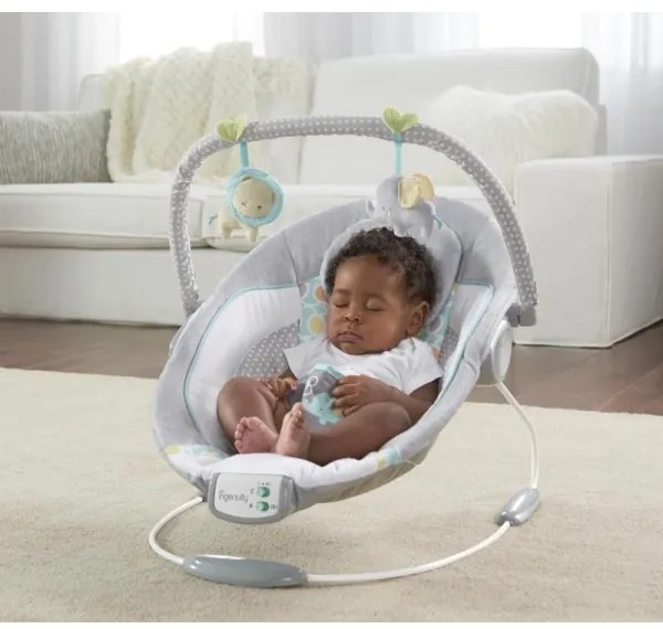 Ingenuity - Detské vibrujúce ležadlo s melódiou MORRISON 3xC