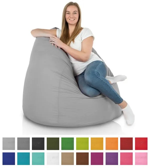 Sedací vak BAG Sako XXL Nylon vodeodolný Farba: 2. Krémový